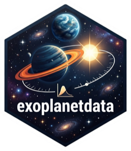 exoplanetdata hex sticker